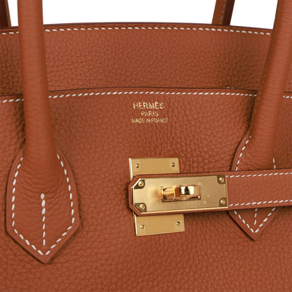 Hermes Birkin 35 Gold Togo Gold Hardware