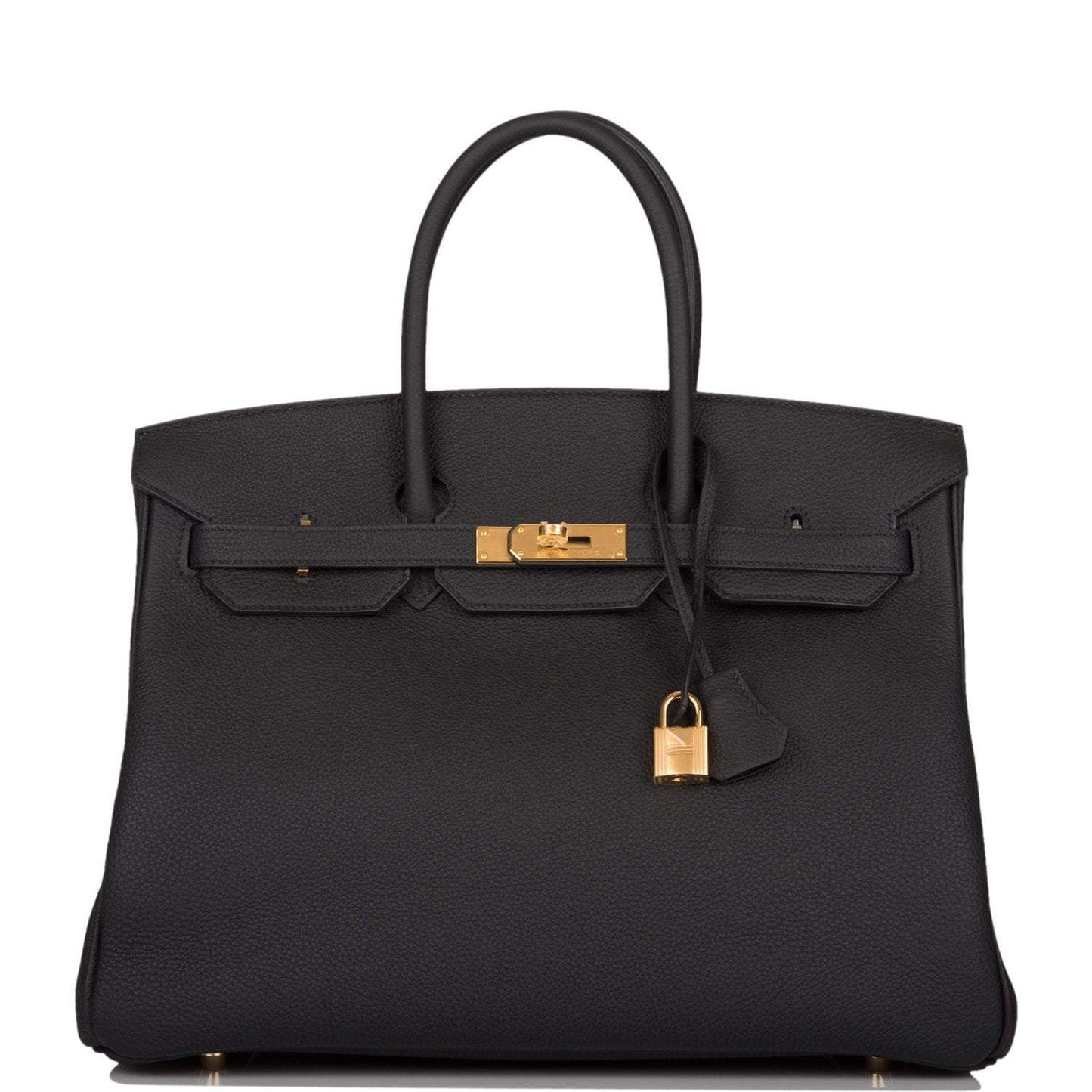 Hermes Birkin 35 Black Togo Gold Hardware