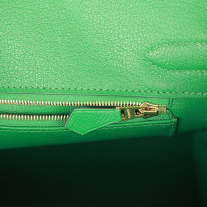 Hermes Birkin 30 Cactus Epsom Gold Hardware