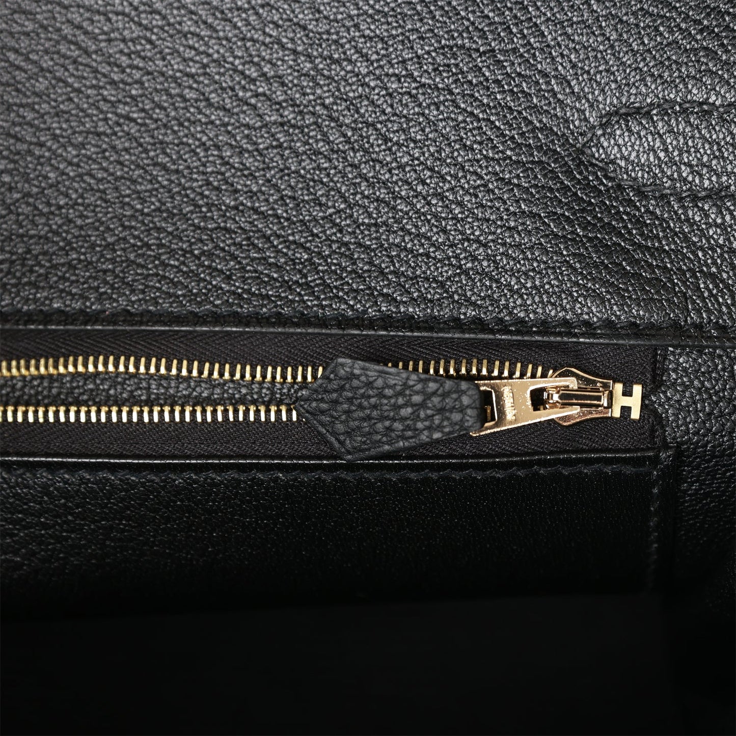 Hermes Birkin 35 Black Togo Gold Hardware