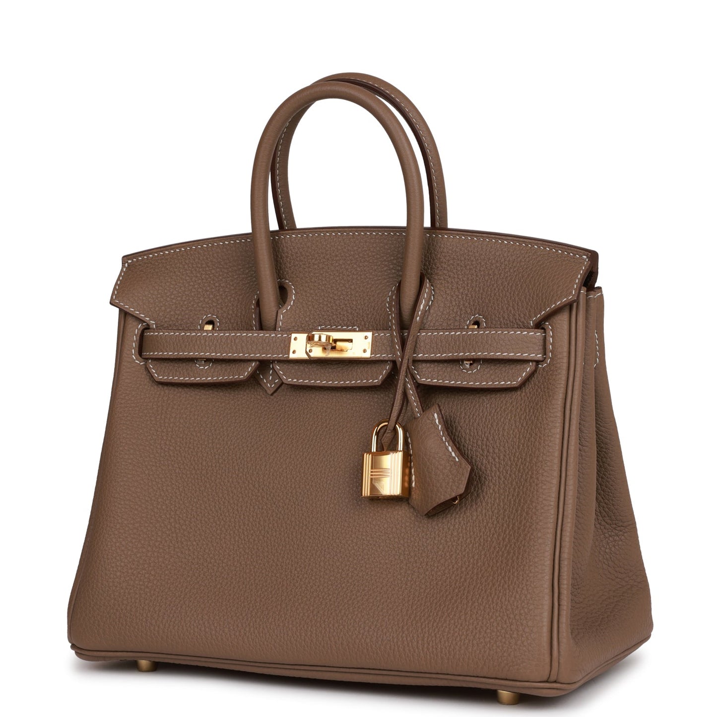 Hermes Birkin 25 Etoupe Togo Gold Hardware