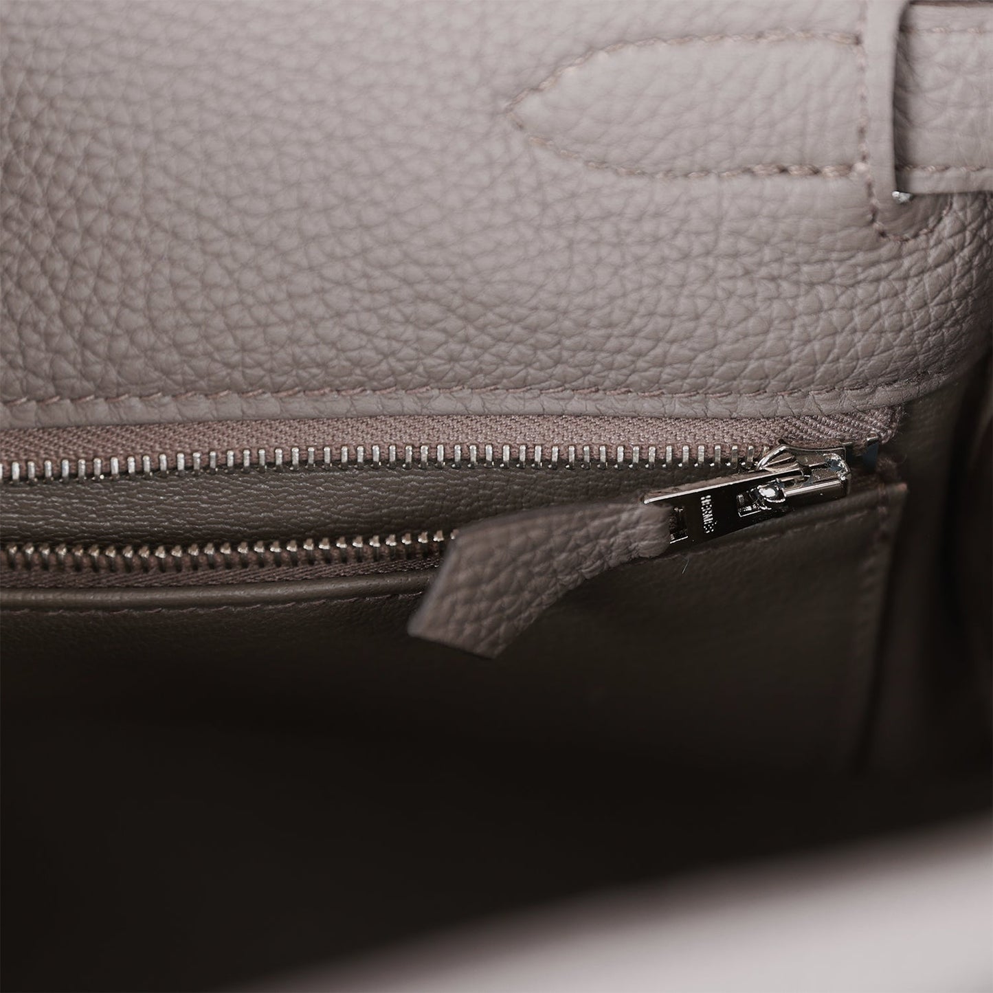 Hermes Kelly Retourne 32 Etain Togo Palladium Hardware