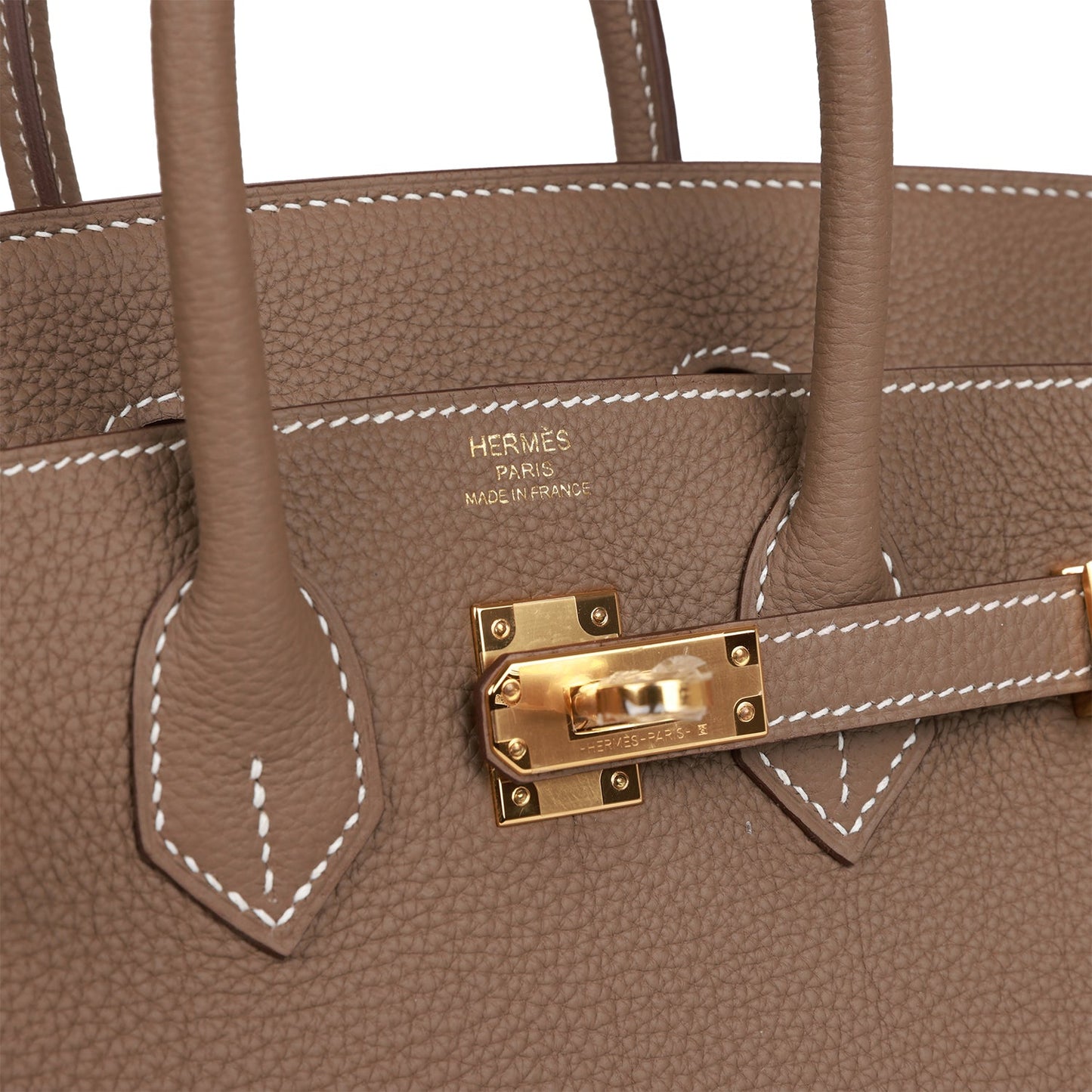 Hermes Birkin 25 Etoupe Togo Gold Hardware