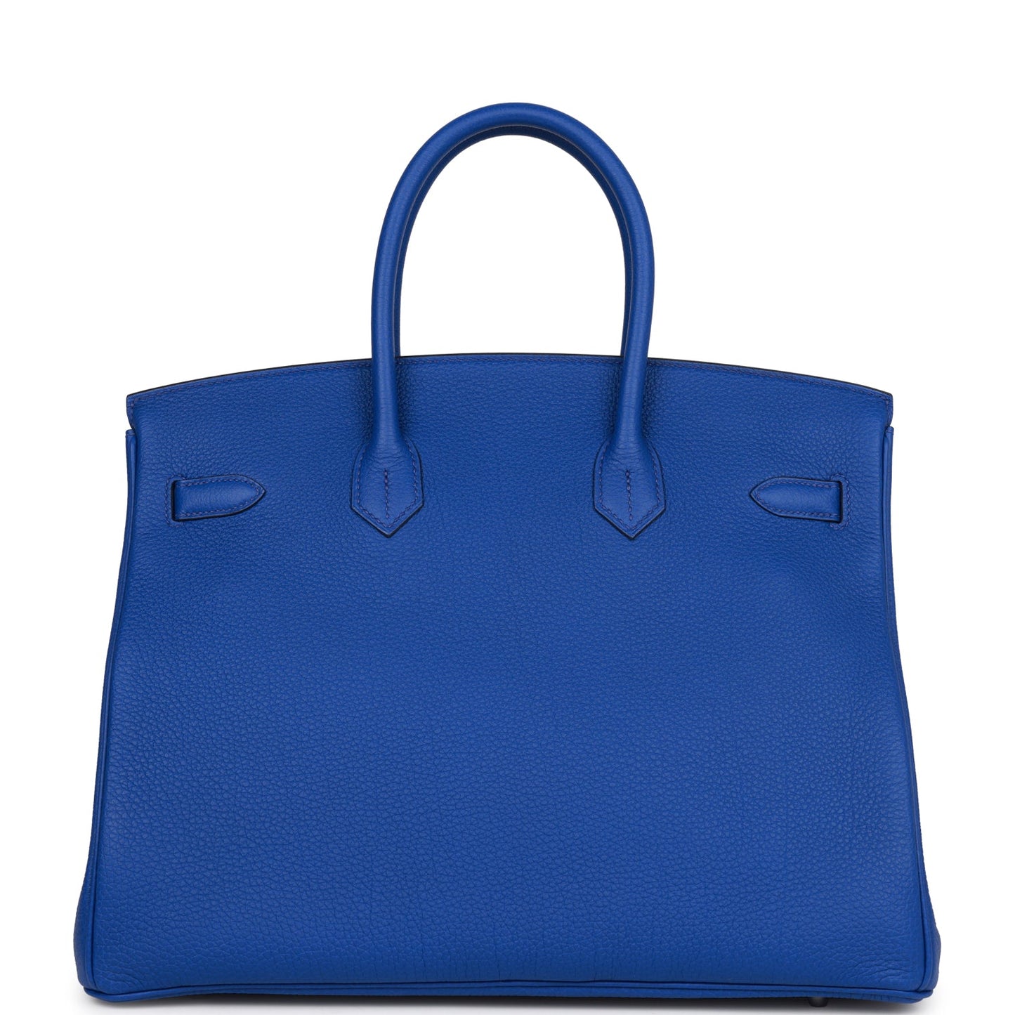 Hermes Birkin 35 Bleu Royal Togo Palladium Hardware