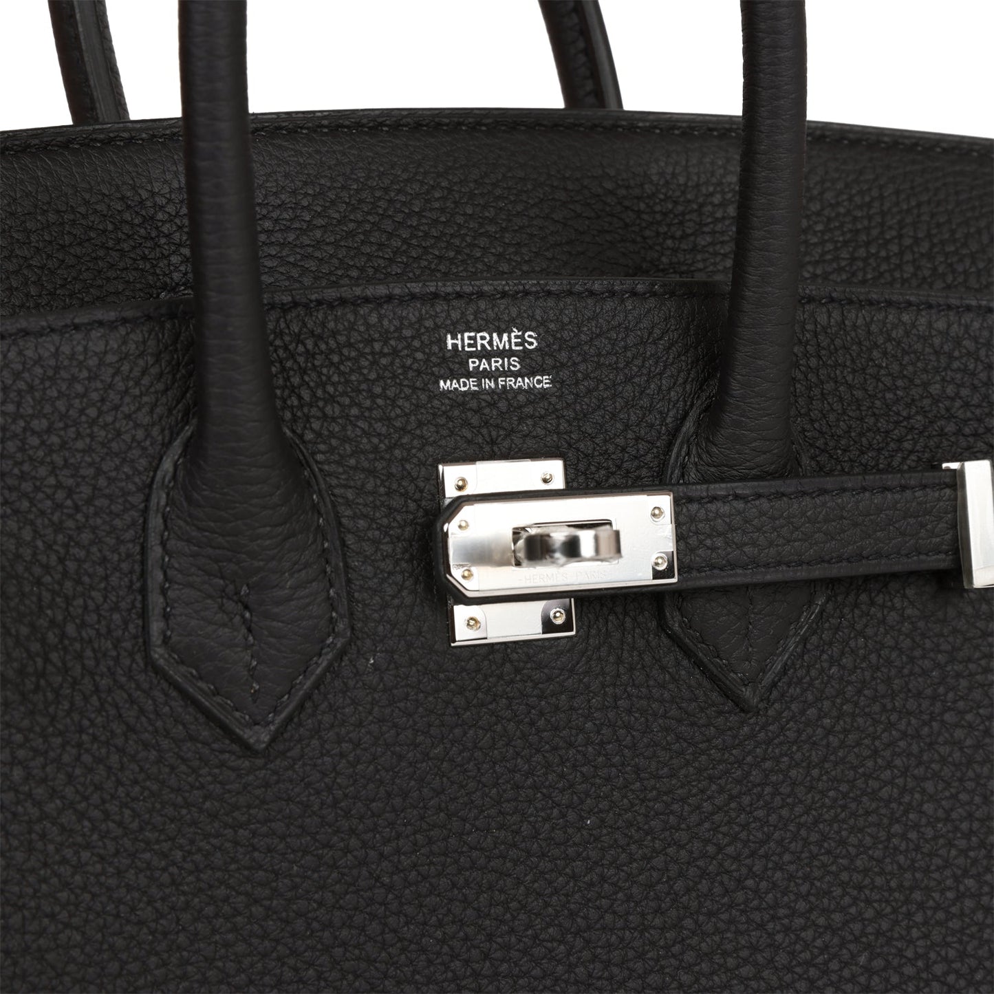 Hermes Birkin 25 Black Togo Palladium Hardware