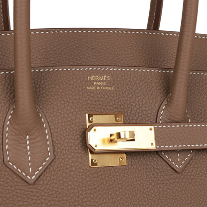 Hermes Birkin 35 Etoupe Togo Gold Hardware