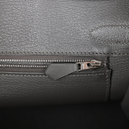 Hermes Birkin 30 Graphite Jonathan Palladium Hardware