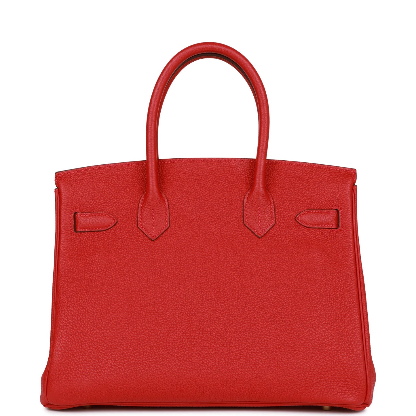 Hermes Birkin 30 Rouge Casaque Togo Gold Hardware