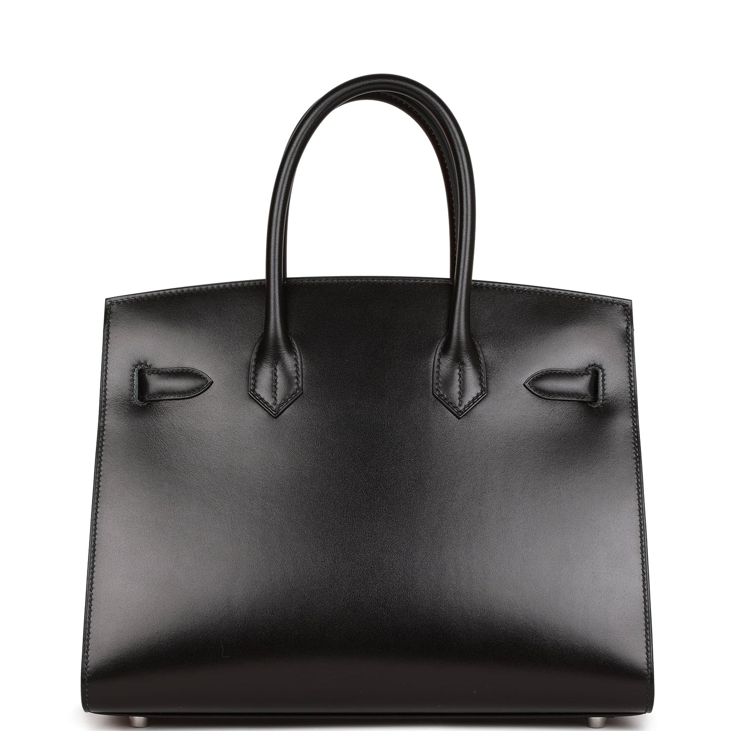 Hermes Birkin Sellier 30 Black Box Palladium Hardware