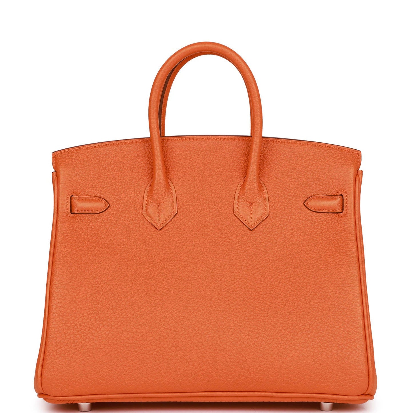 Hermes Birkin 25 Orange Togo Palladium Hardware