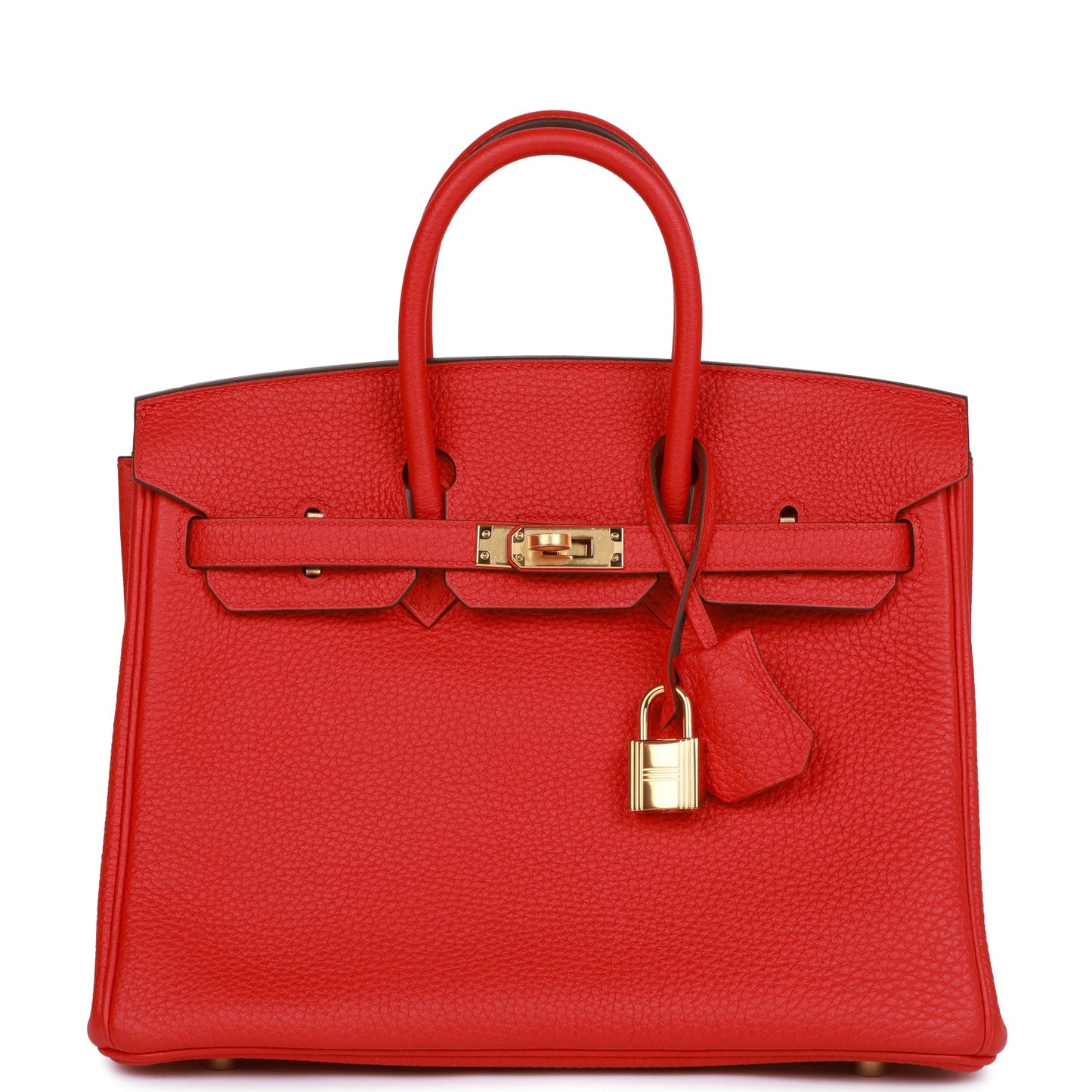 Hermes Birkin 25 Rouge de Coeur Togo Gold Hardware