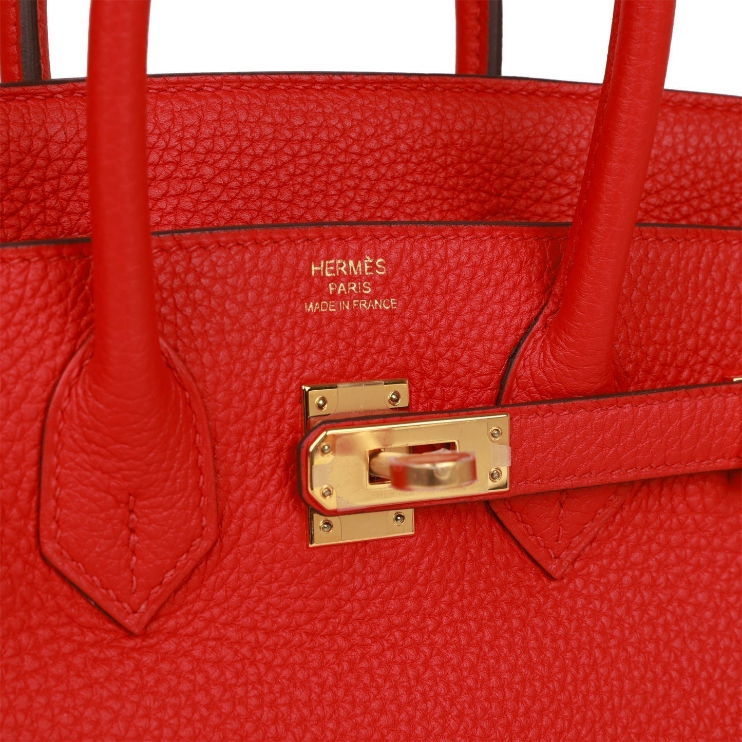 Hermes Birkin 25 Rouge de Coeur Togo Gold Hardware