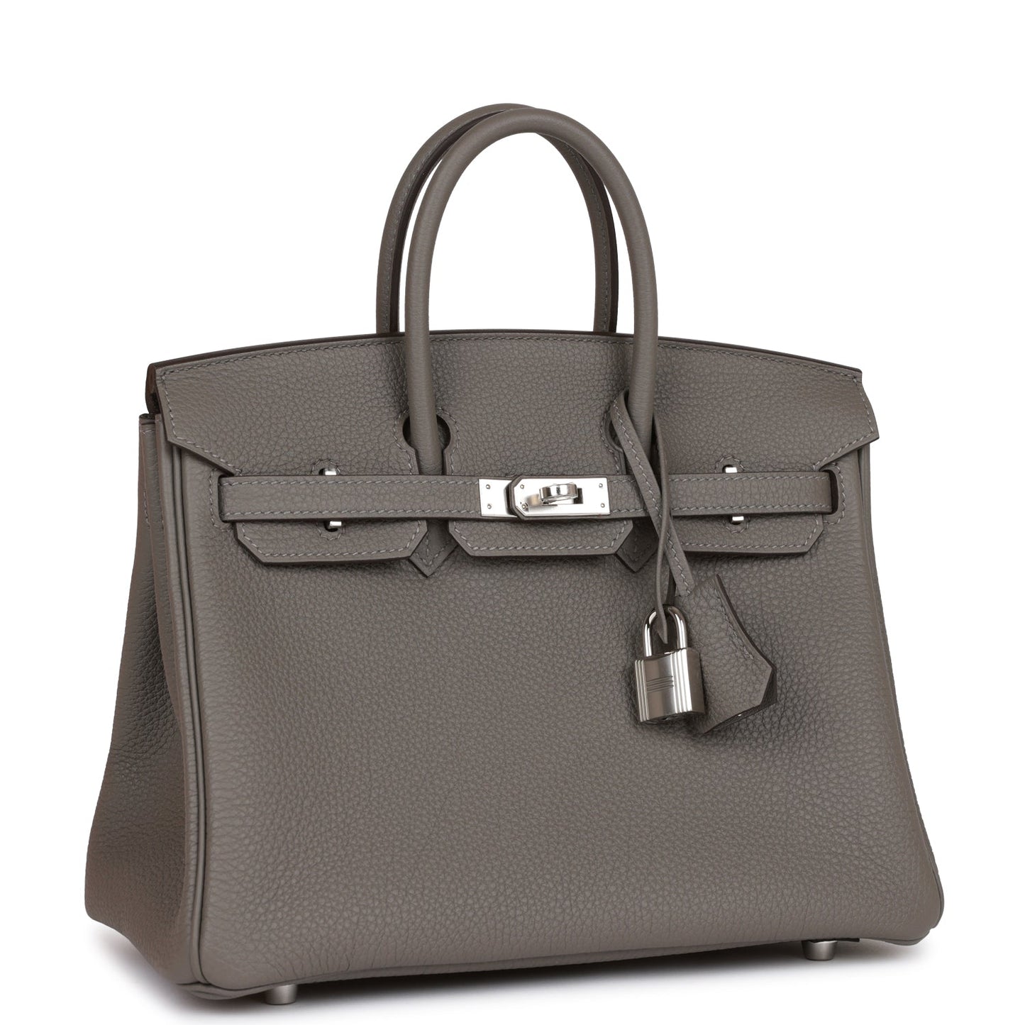 Hermes Birkin 25 Gris Meyer Togo Palladium Hardware