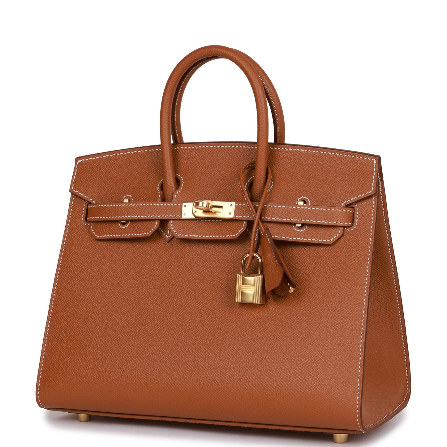 Hermes Birkin Sellier 25 Gold Epsom Gold Hardware