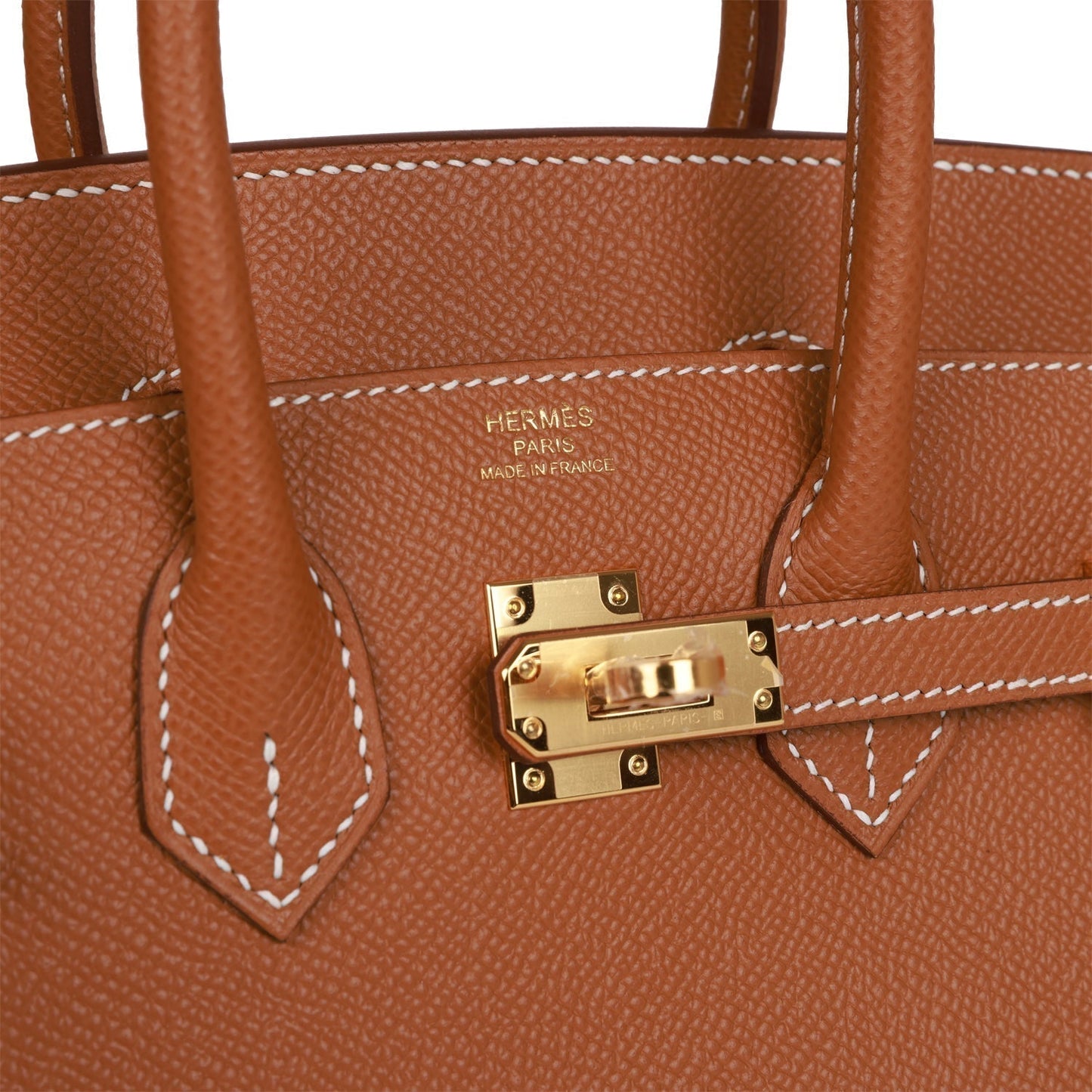 Hermes Birkin Sellier 25 Gold Epsom Gold Hardware