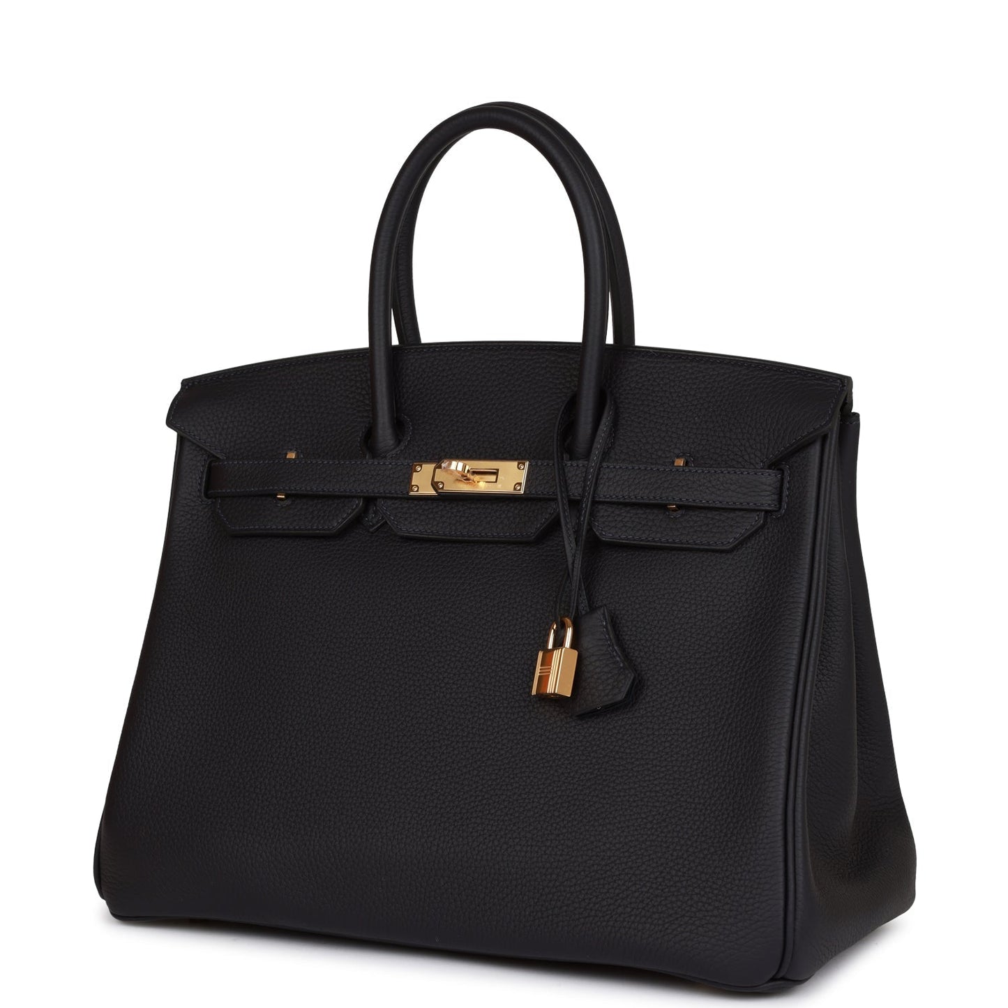 Hermes Birkin 35 Caban Clemence Gold Hardware