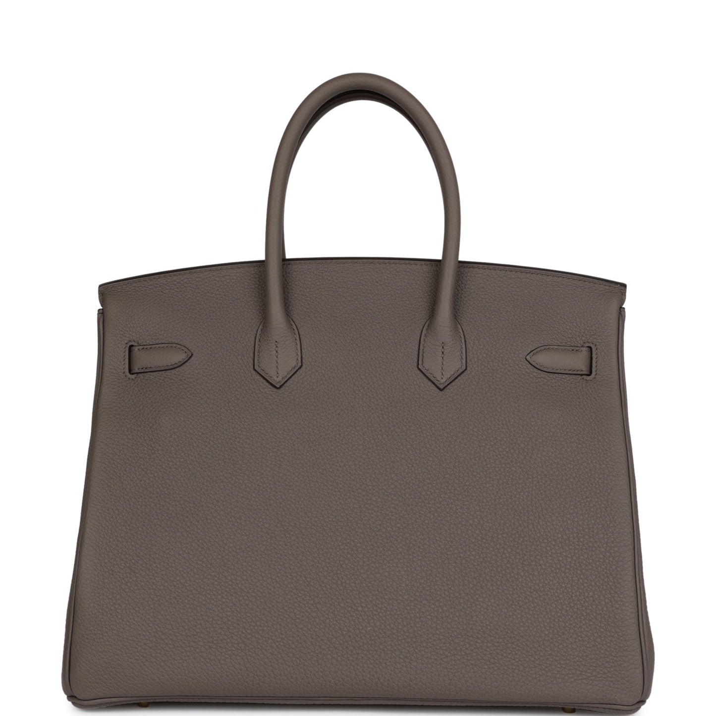 Hermes Birkin 35 Gris Etain Togo Gold Hardware