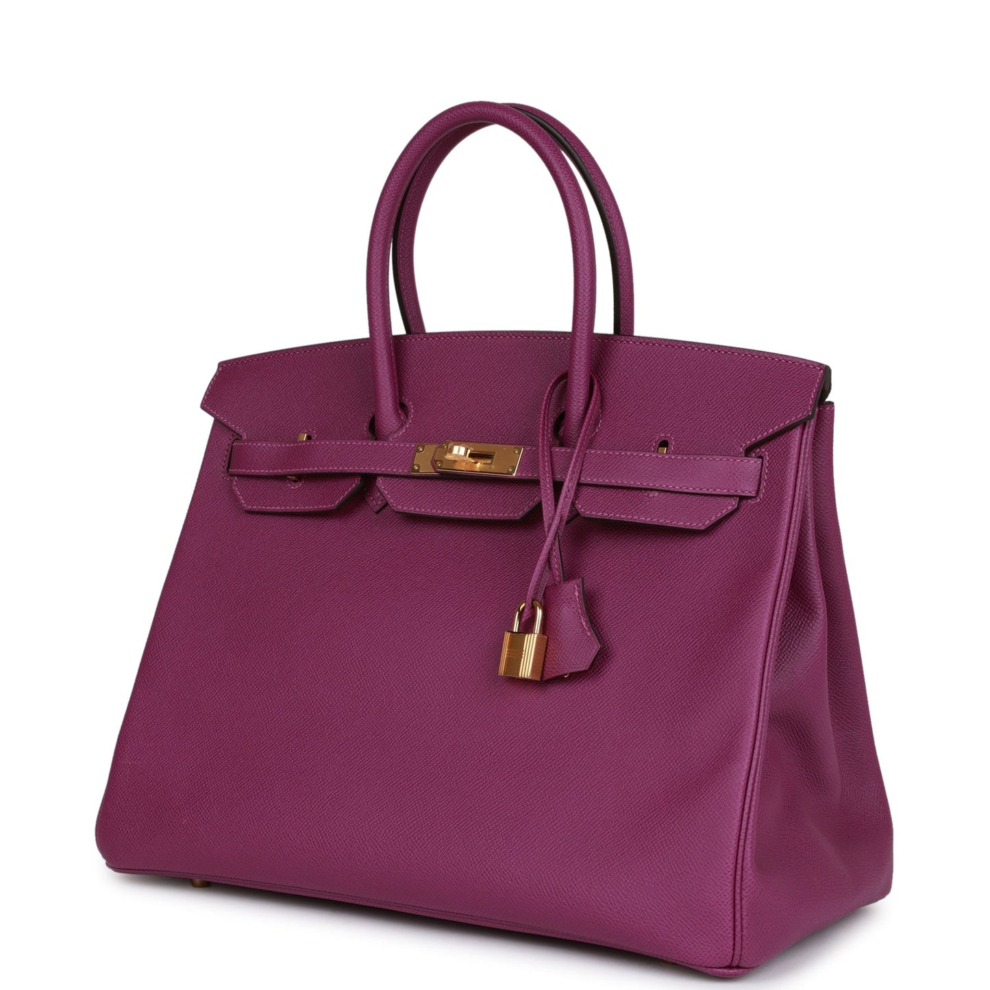 Hermes Birkin 35 Anemone Epsom Gold Hardware