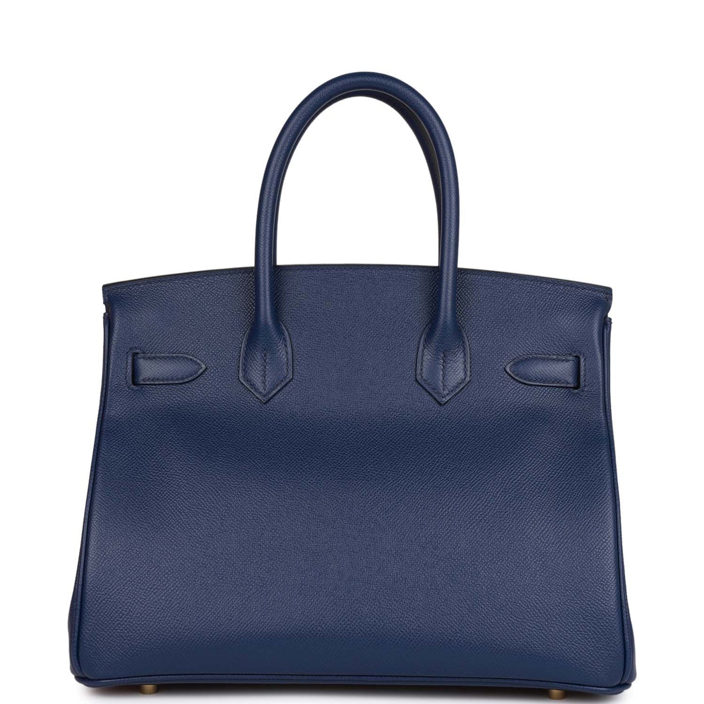 Hermes Birkin 30 Bleu Saphir Epsom Gold Hardware