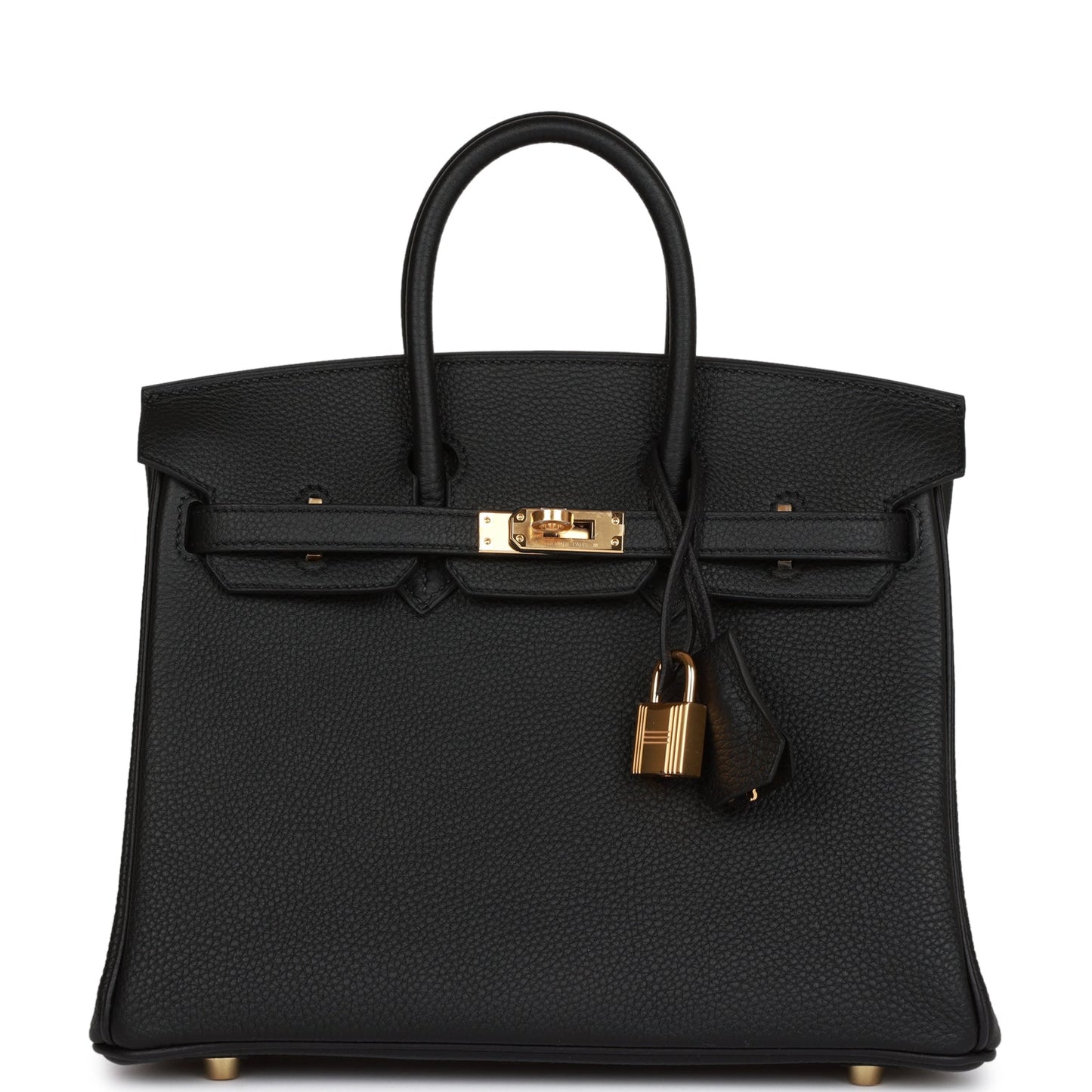 Hermes Birkin 25 Black Togo Gold Hardware