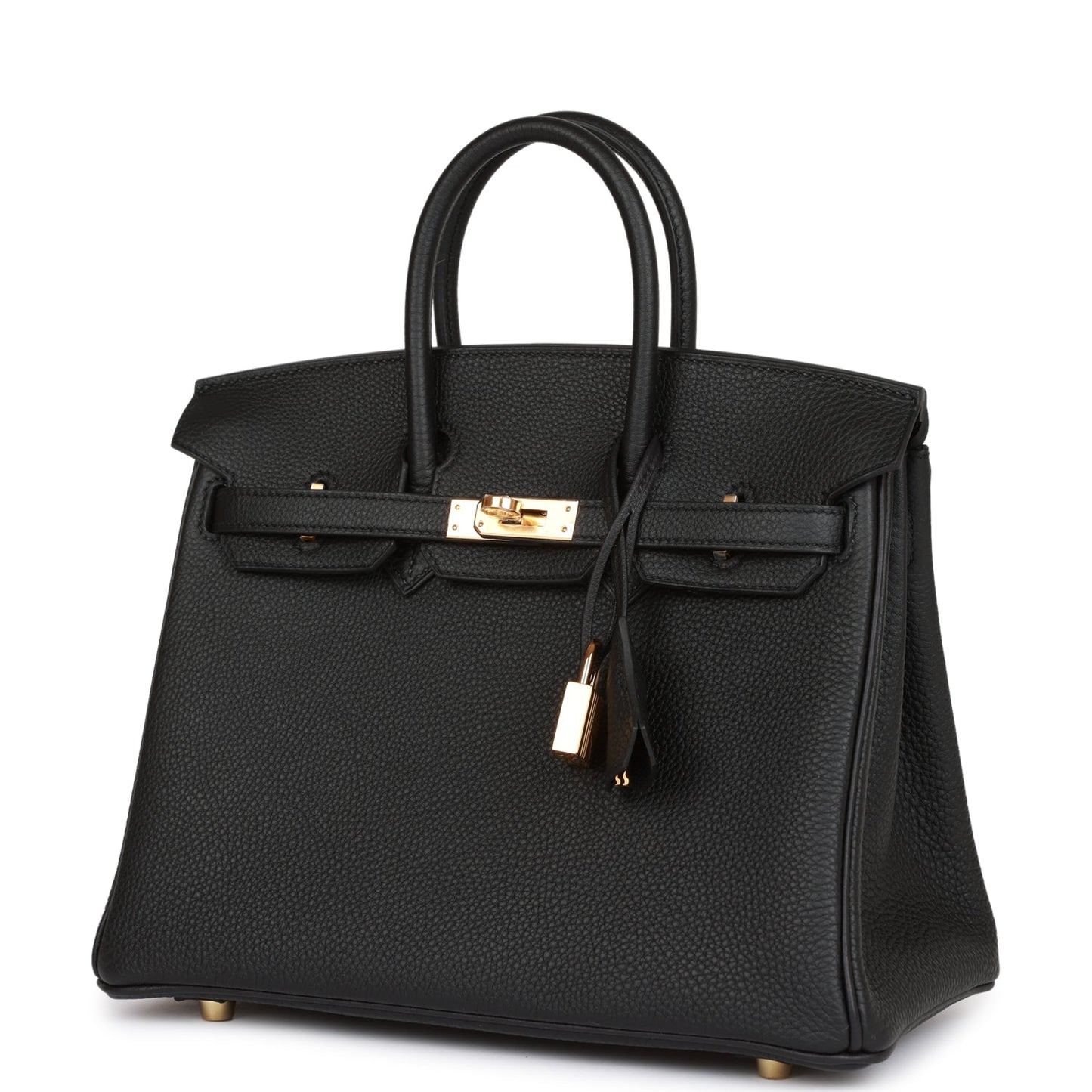 Hermes Birkin 25 Black Togo Gold Hardware