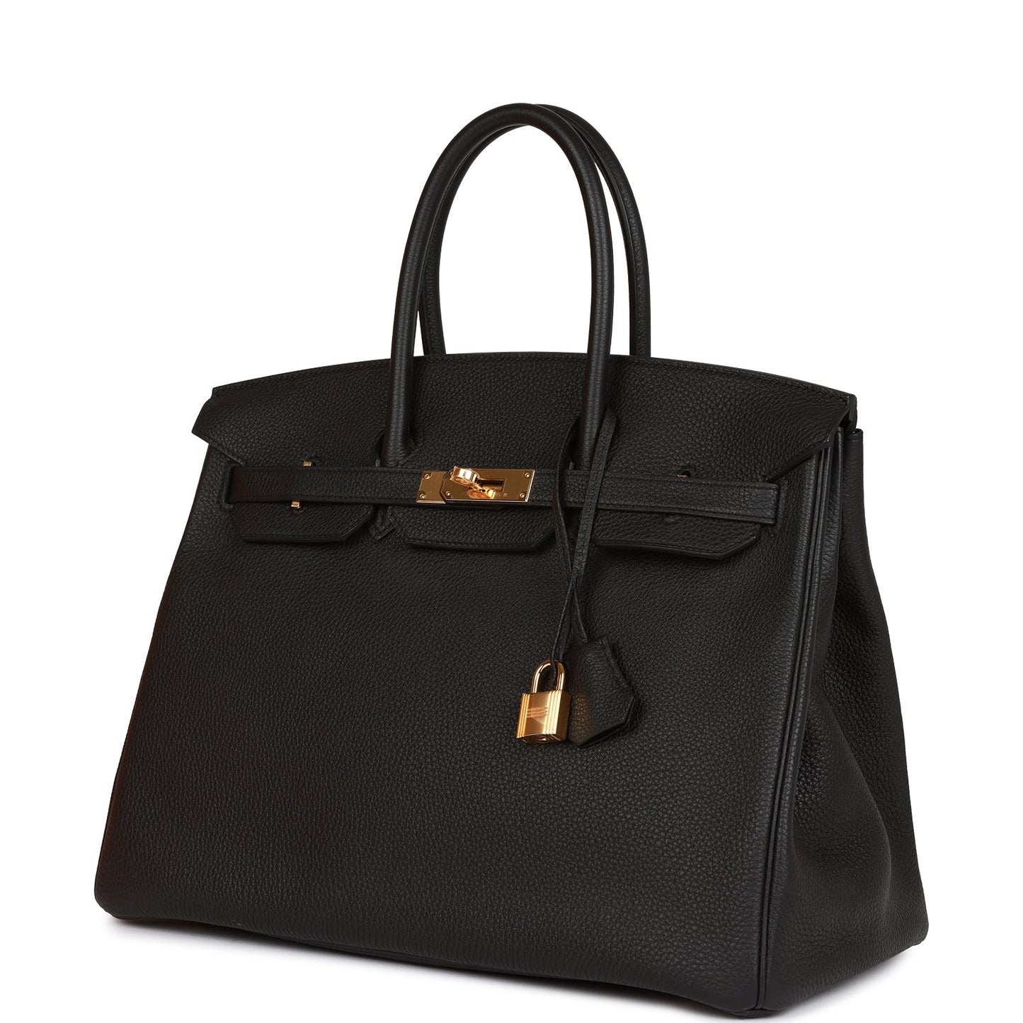 Hermes Birkin 35 Black Togo Gold Hardware