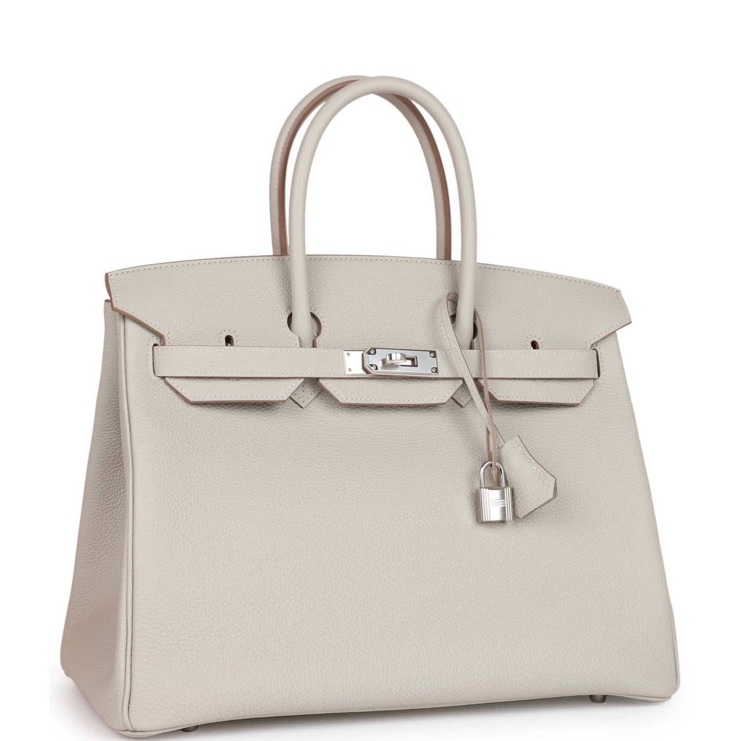 Hermes Birkin 35 Gris Perle Togo Palladium Hardware