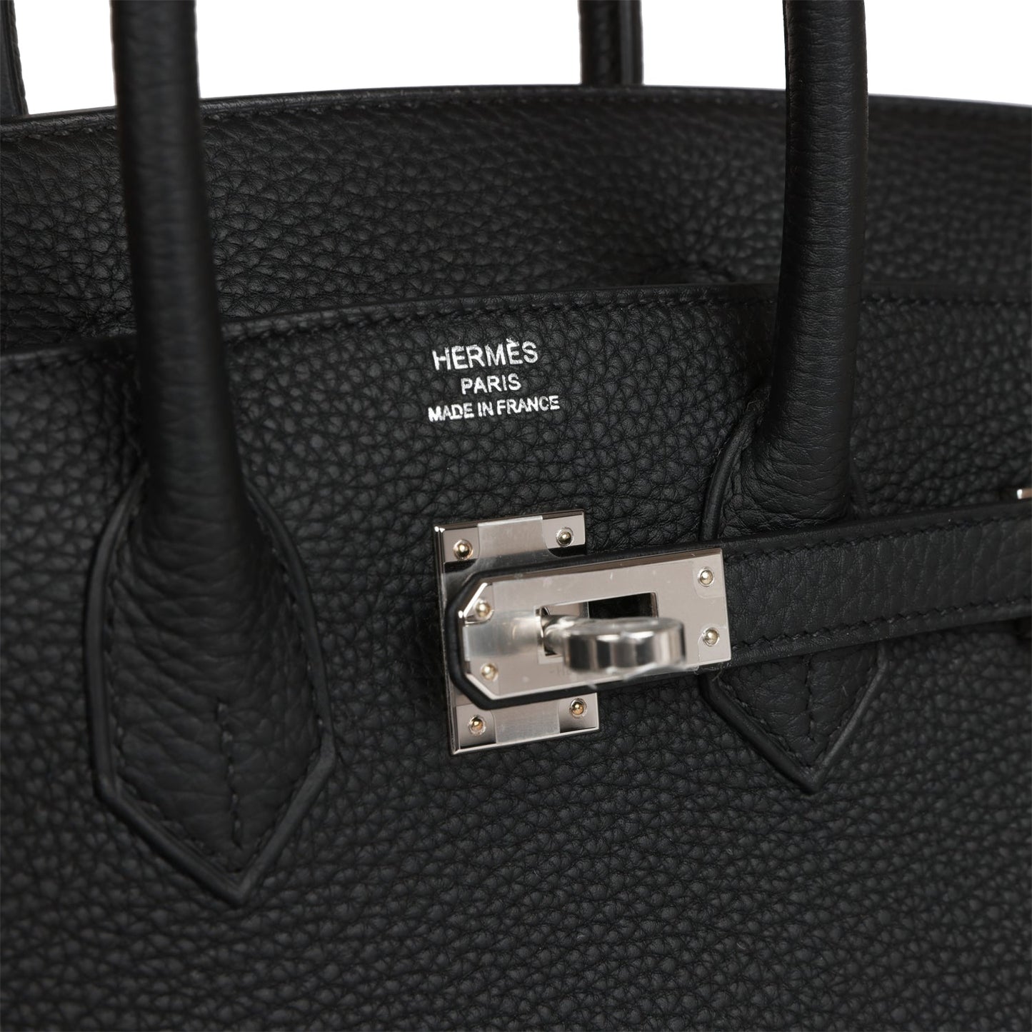 Hermes Birkin 25 Black Togo Palladium Hardware