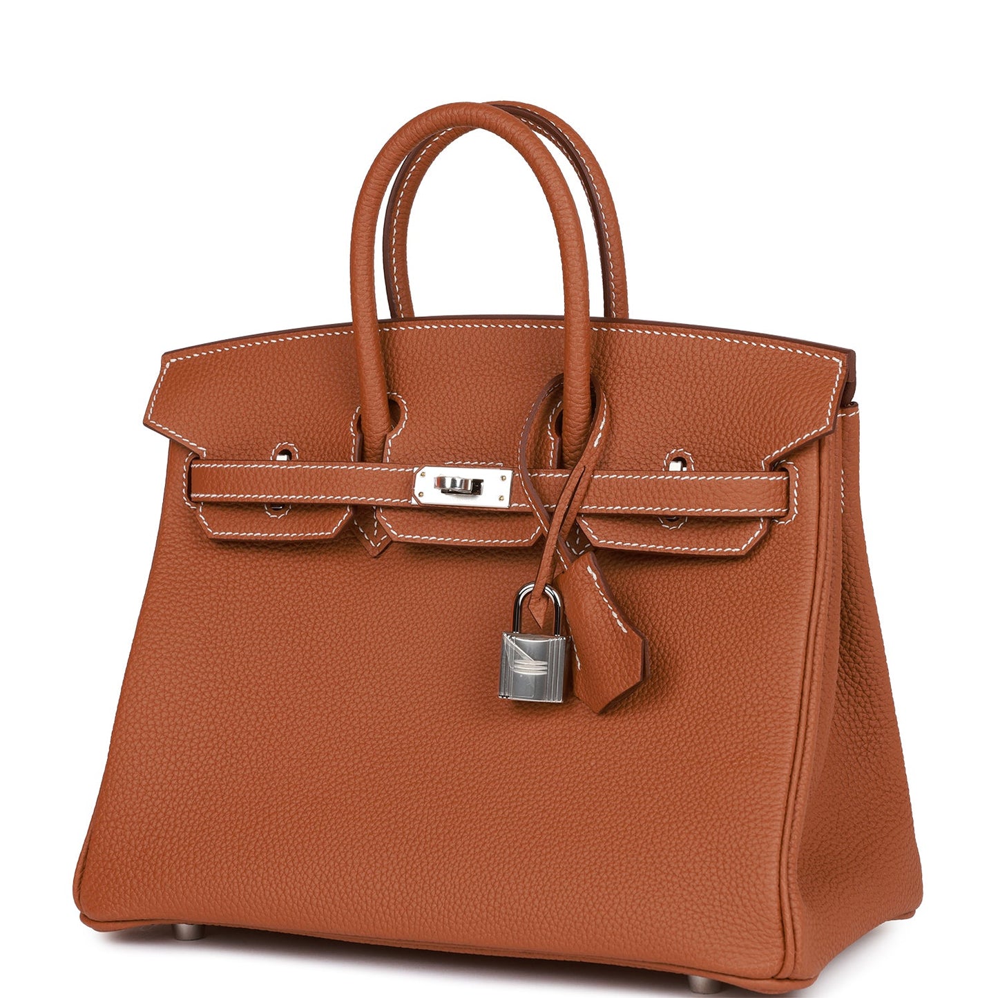 Hermes Birkin 25 Gold Togo Palladium Hardware