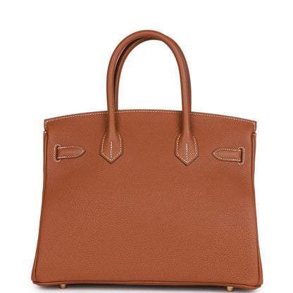 Hermes Birkin 30 Gold Togo Gold Hardware