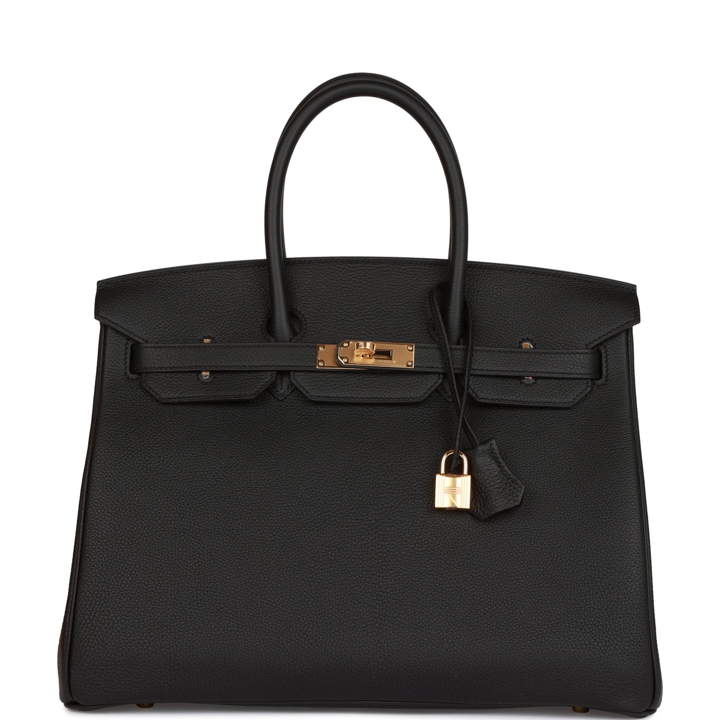 Hermes Birkin 35 Black Togo Gold Hardware