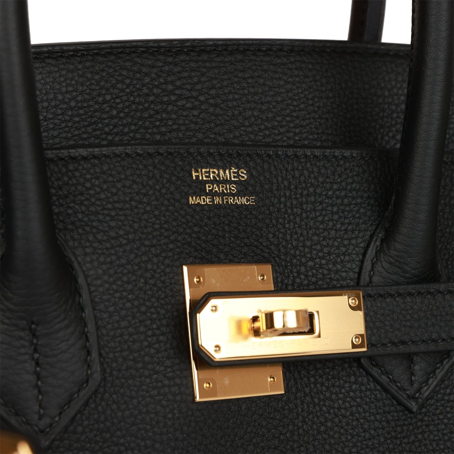 Hermes Birkin 35 Black Togo Gold Hardware