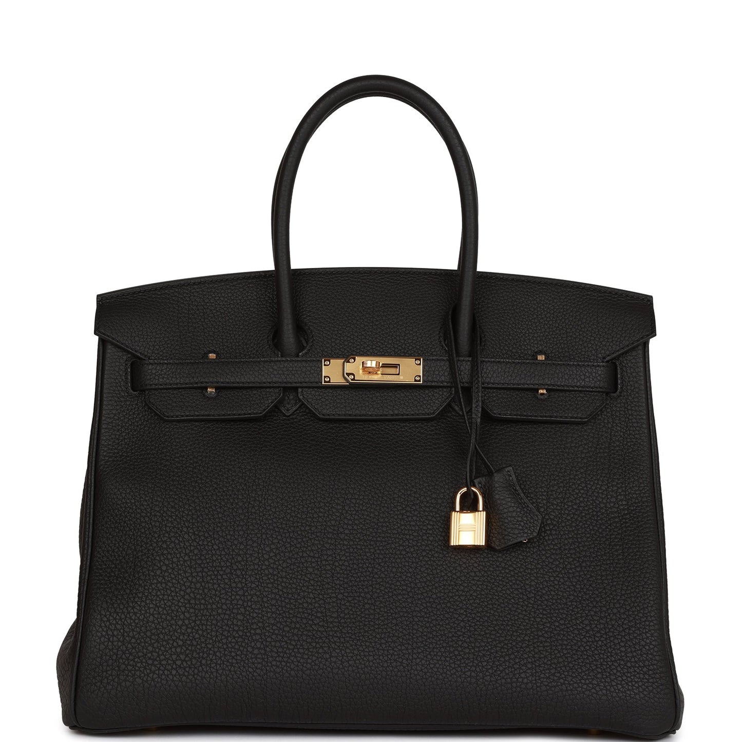 Hermes Birkin 35 Black Togo Gold Hardware