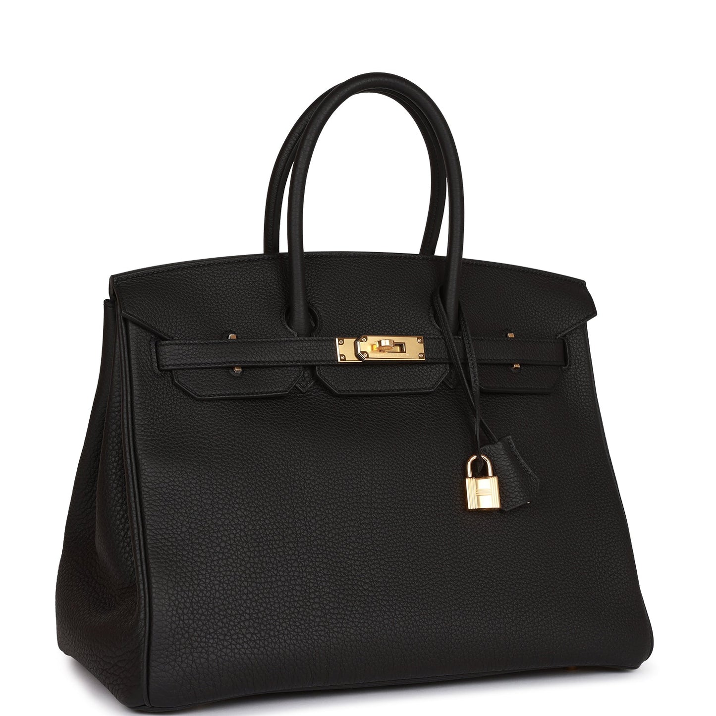 Hermes Birkin 35 Black Togo Gold Hardware