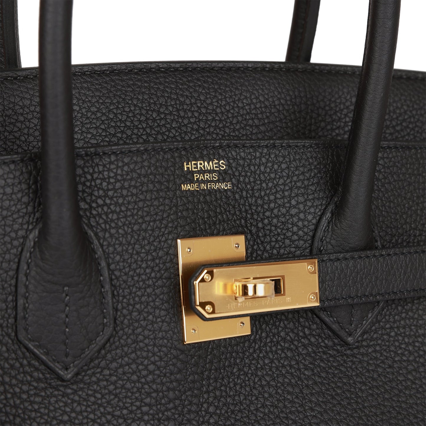 Hermes Birkin 35 Black Togo Gold Hardware