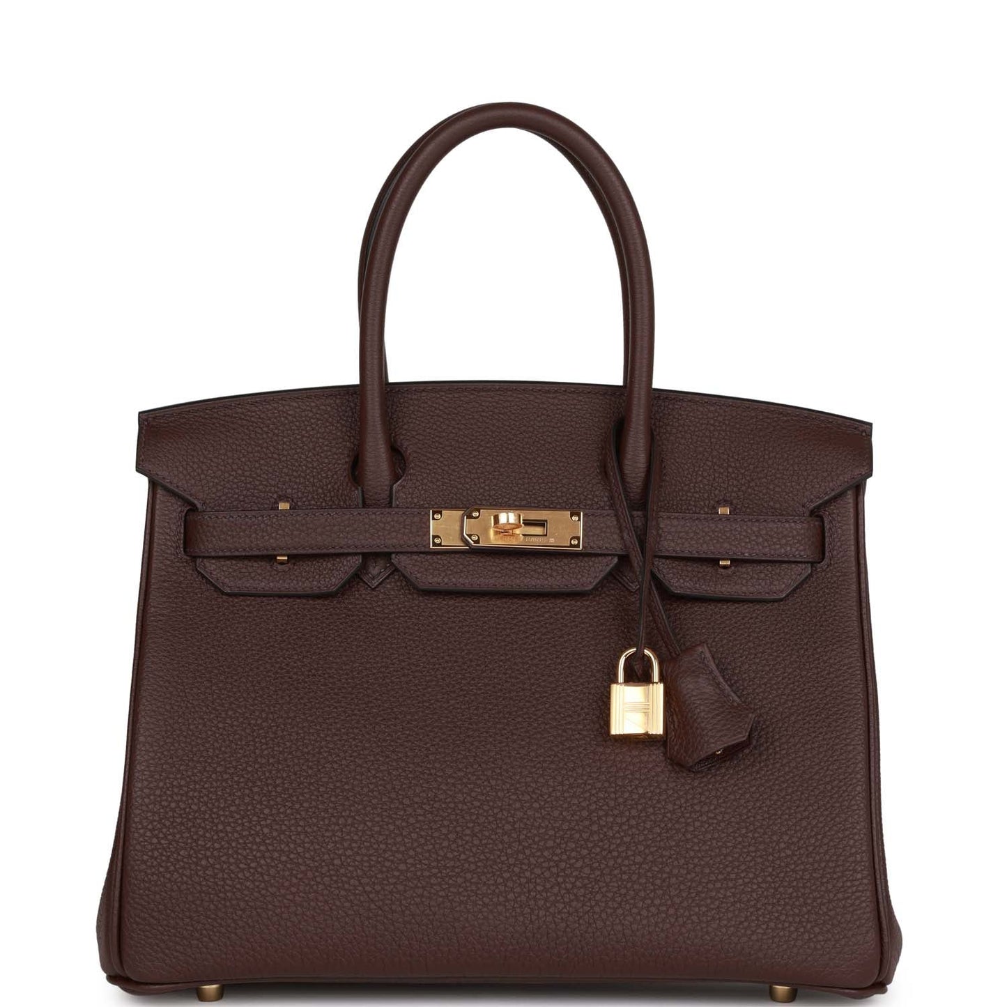 Hermes Birkin 30 Rouge Sellier Togo Gold Hardware