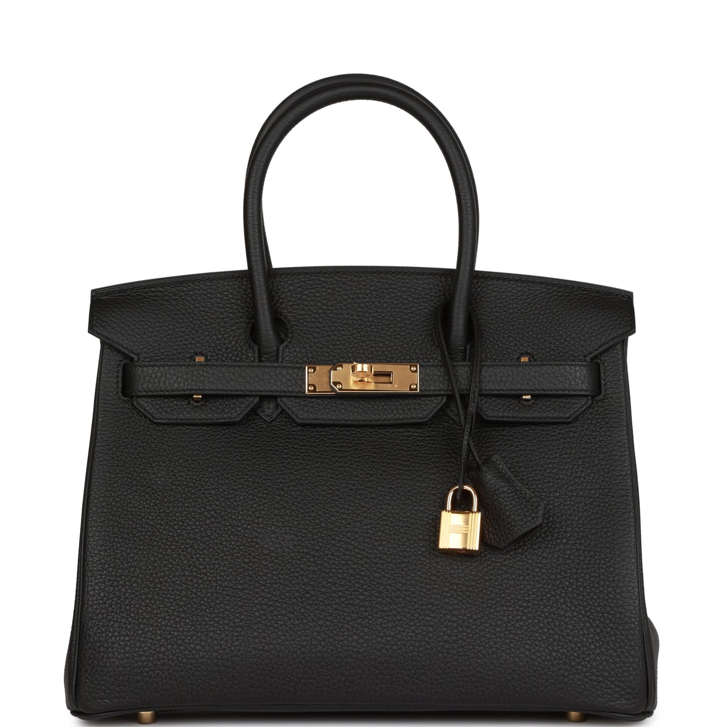 Hermes Birkin 30 Black Togo Gold Hardware