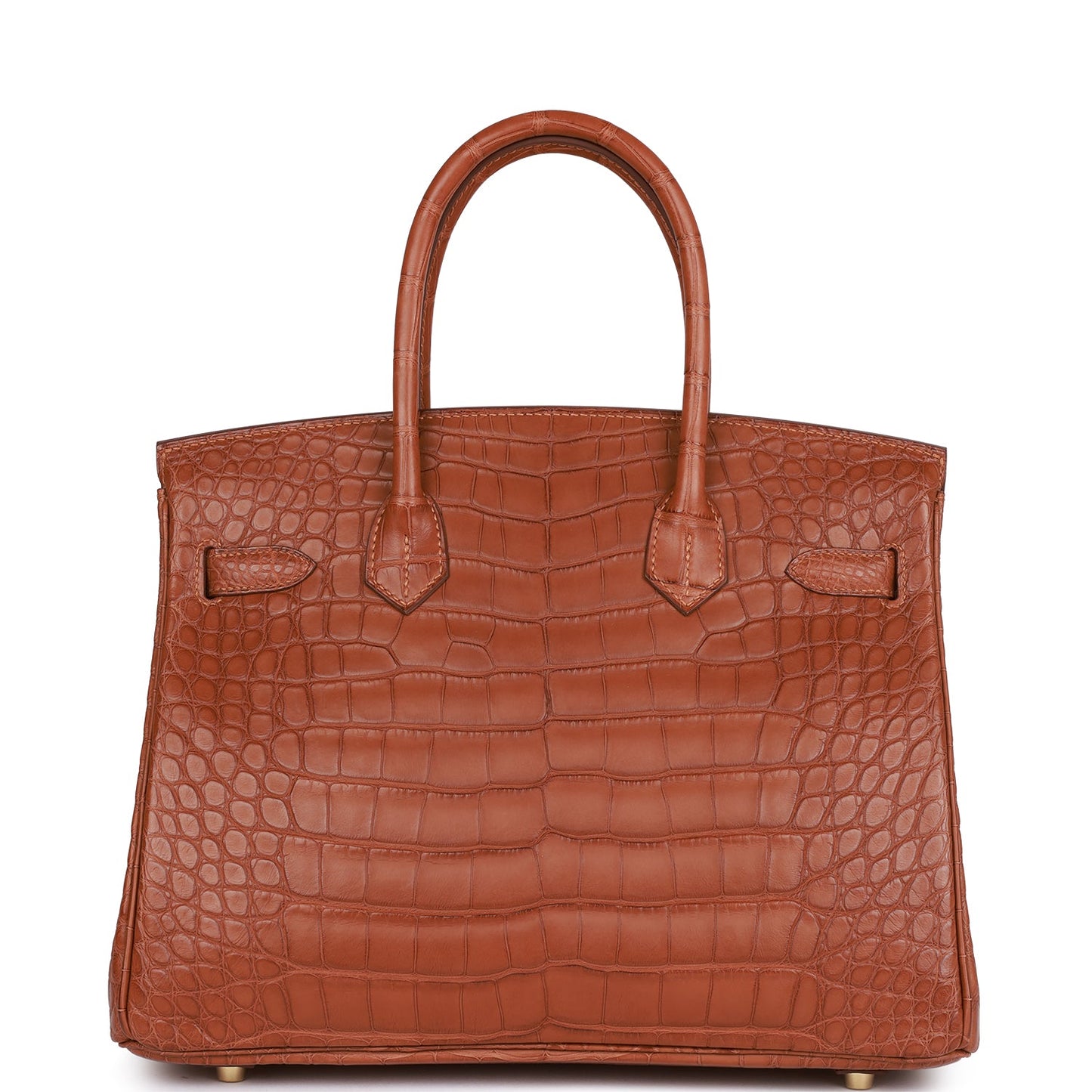 Hermes Birkin 30 Gold Matte Alligator Gold Hardware