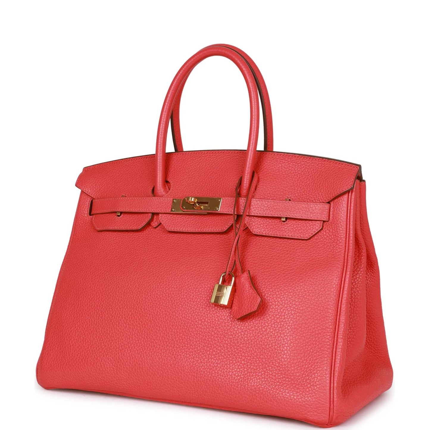 Hermes Birkin 35 Bougainvillea Clemence Gold Hardware