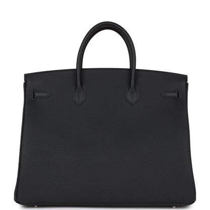 Hermes Birkin 40 Caban Togo Palladium Hardware