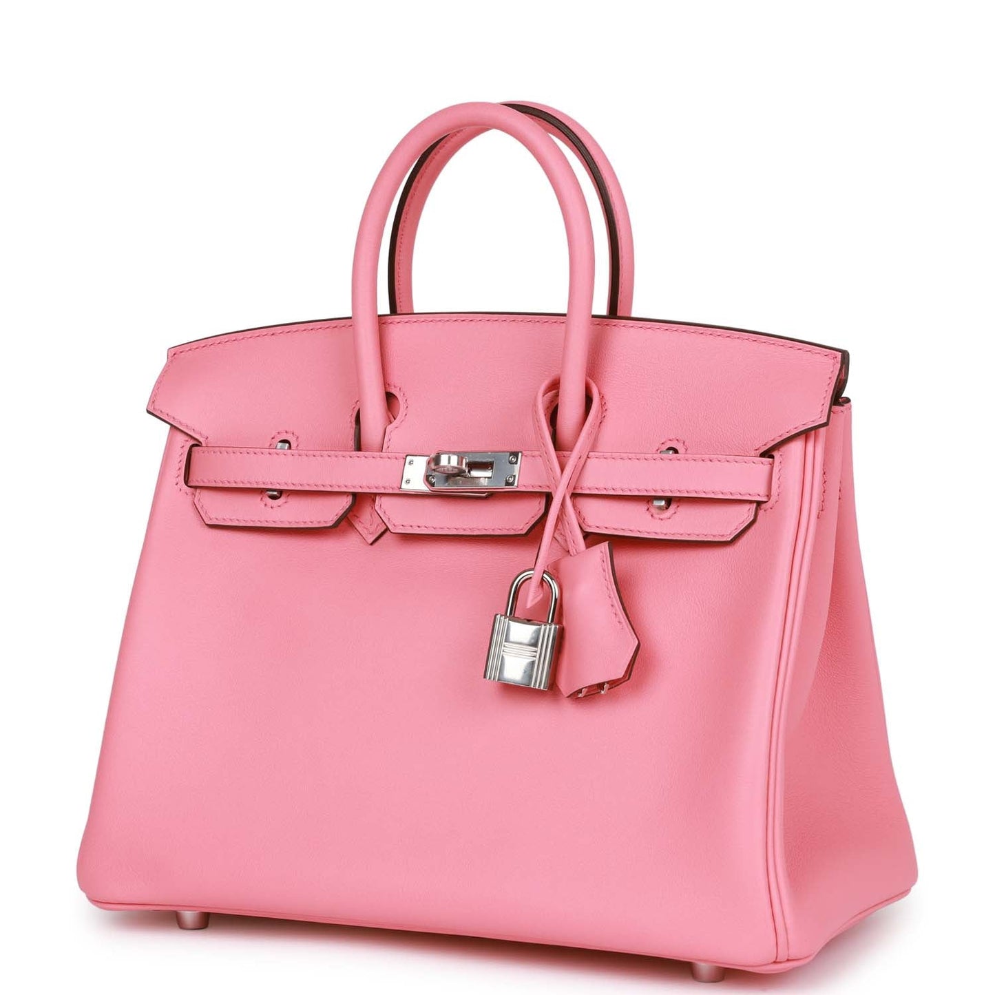 Hermes Birkin 25 Rose D'Ete Swift Palladium Hardware