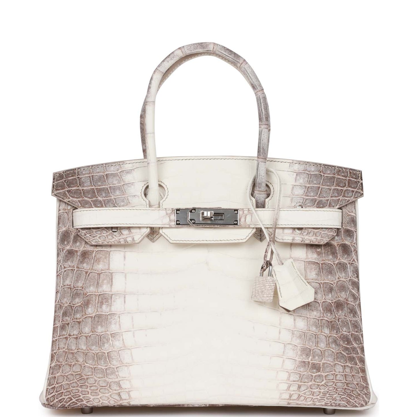 Hermes Birkin 30 Himalaya Niloticus Crocodile Palladium Hardware