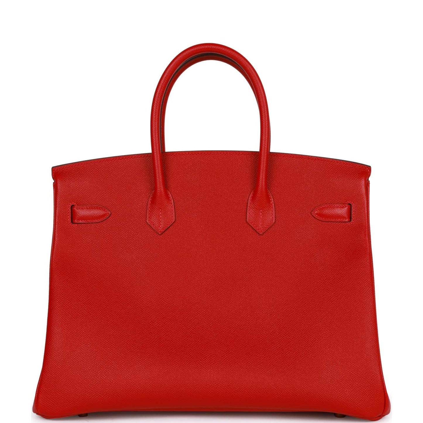 Hermes Birkin 35 Rouge Casaque Epsom Gold Hardware