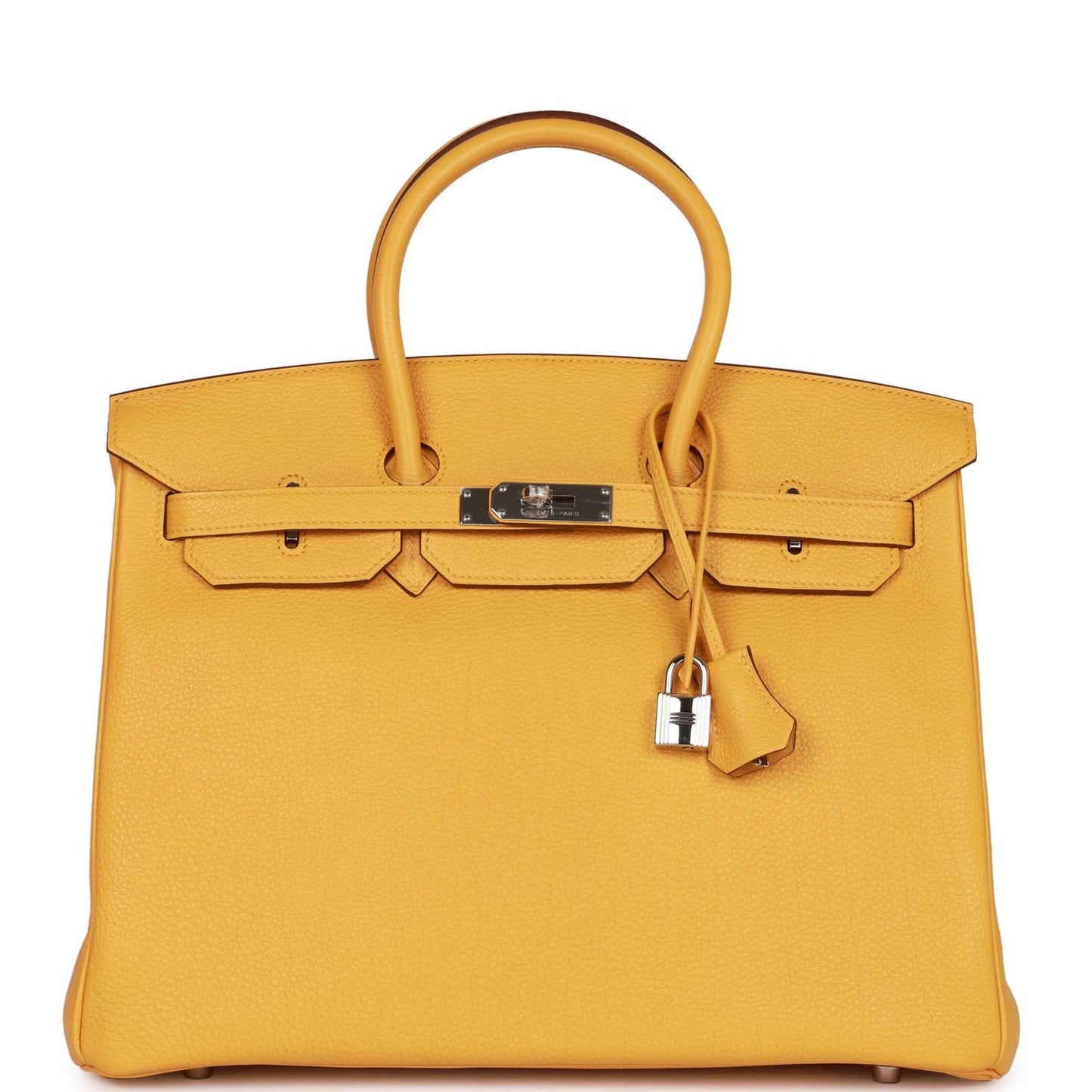 Hermes Birkin 35 Soleil Togo Palladium Hardware