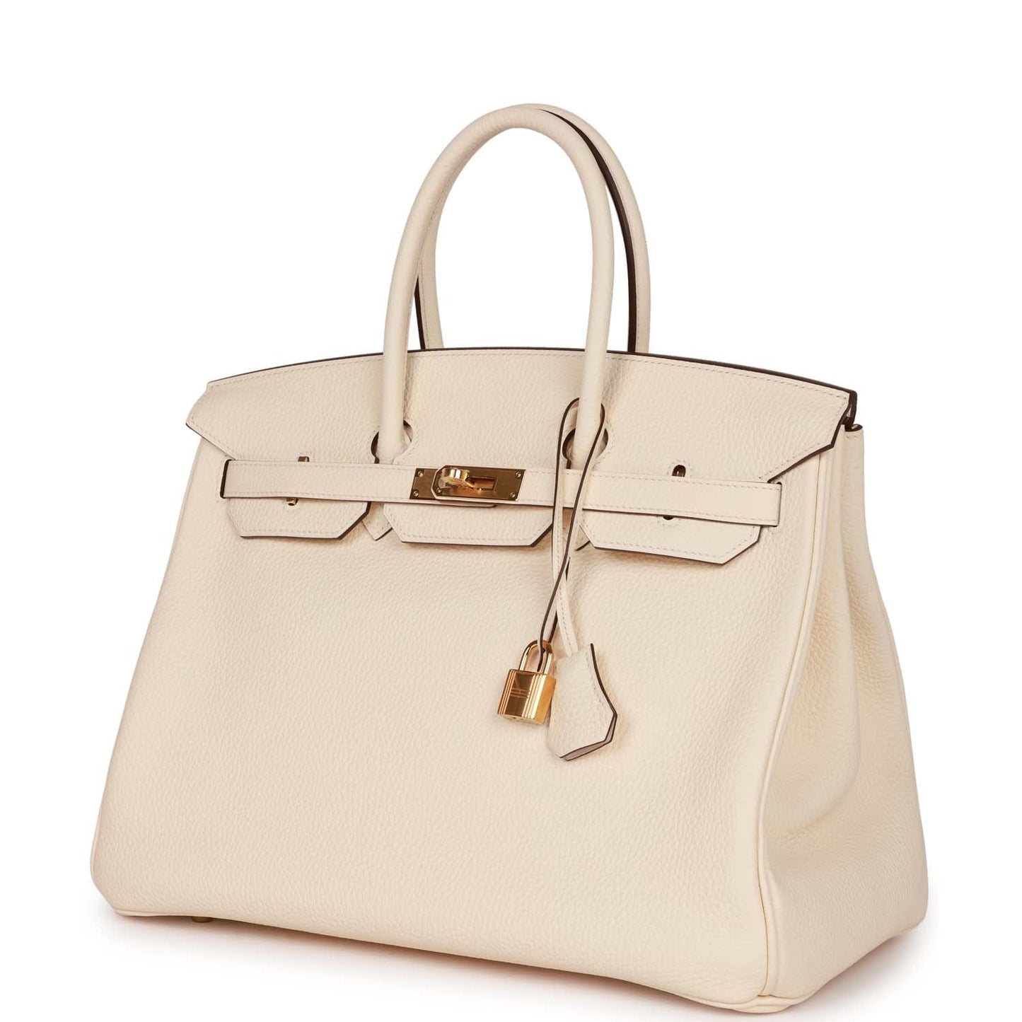 Hermes Birkin 35 Nata Clemence Gold Hardware