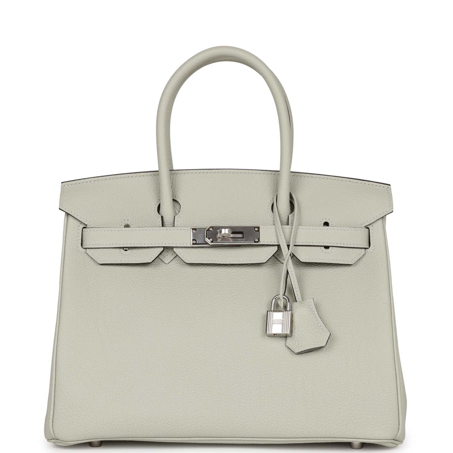 Hermes Birkin 30 Gris Neve Togo Palladium Hardware