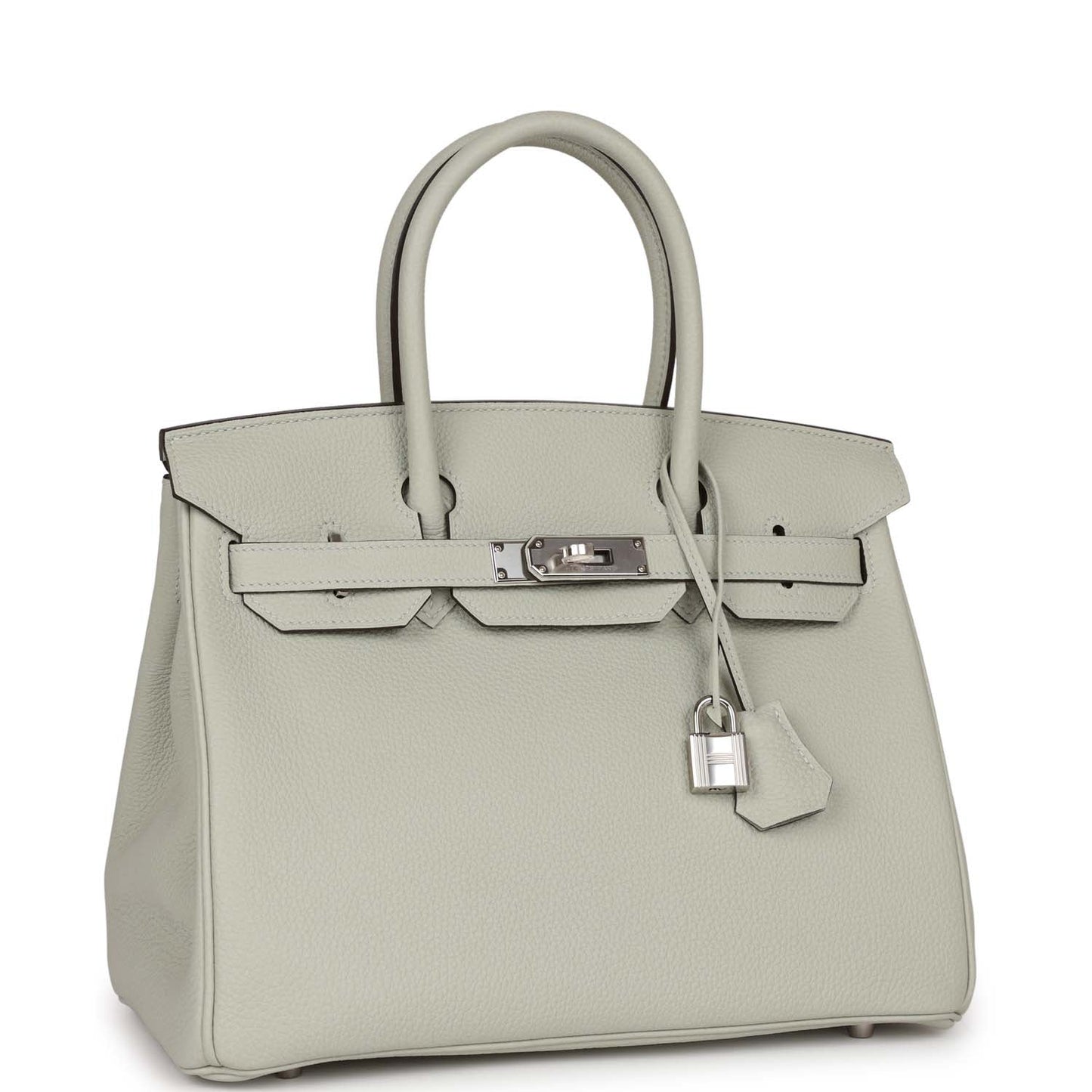 Hermes Birkin 30 Gris Neve Togo Palladium Hardware