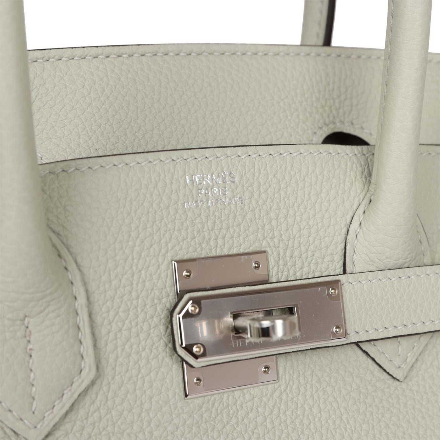 Hermes Birkin 30 Gris Neve Togo Palladium Hardware