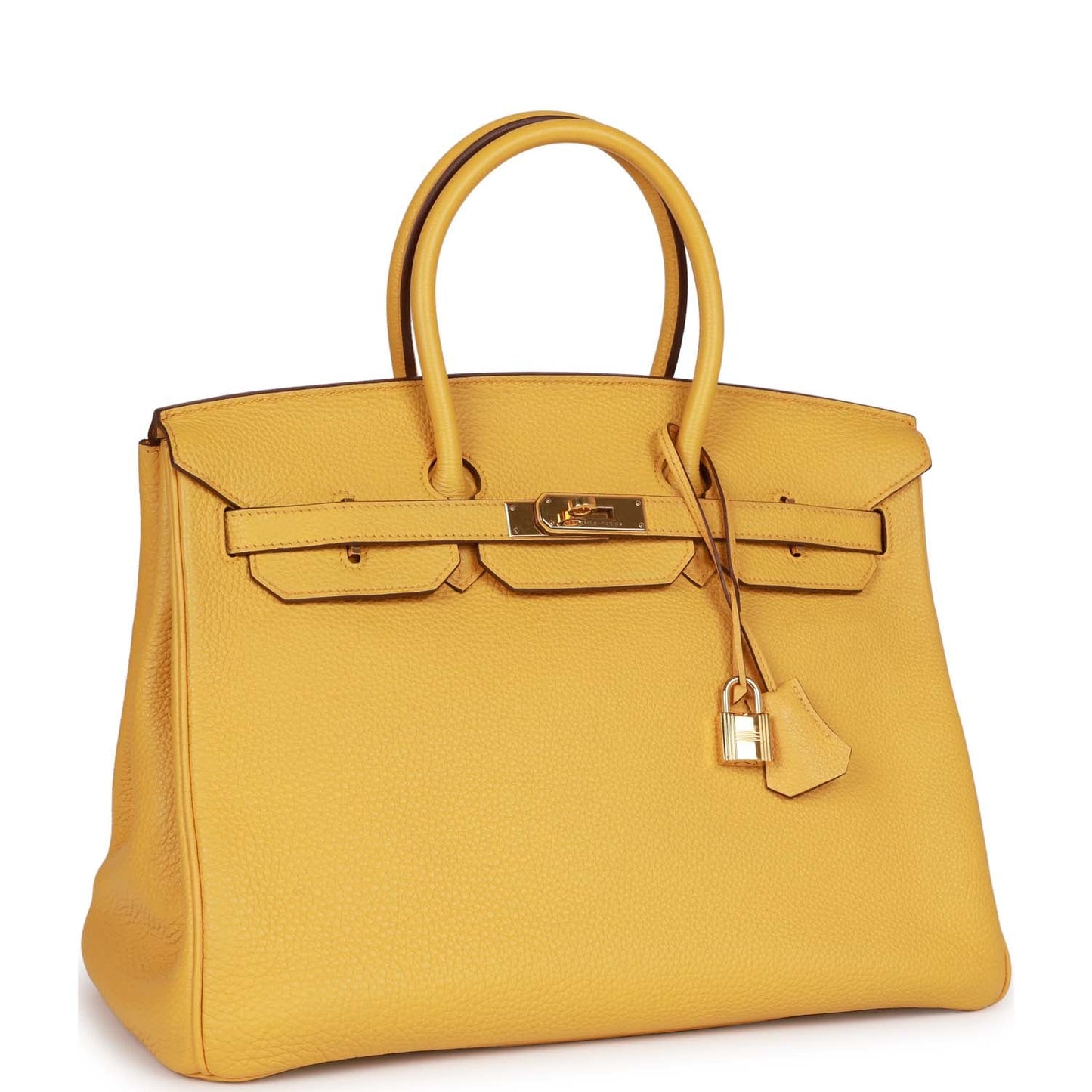 Hermes Birkin 35 Soleil Togo Gold Hardware