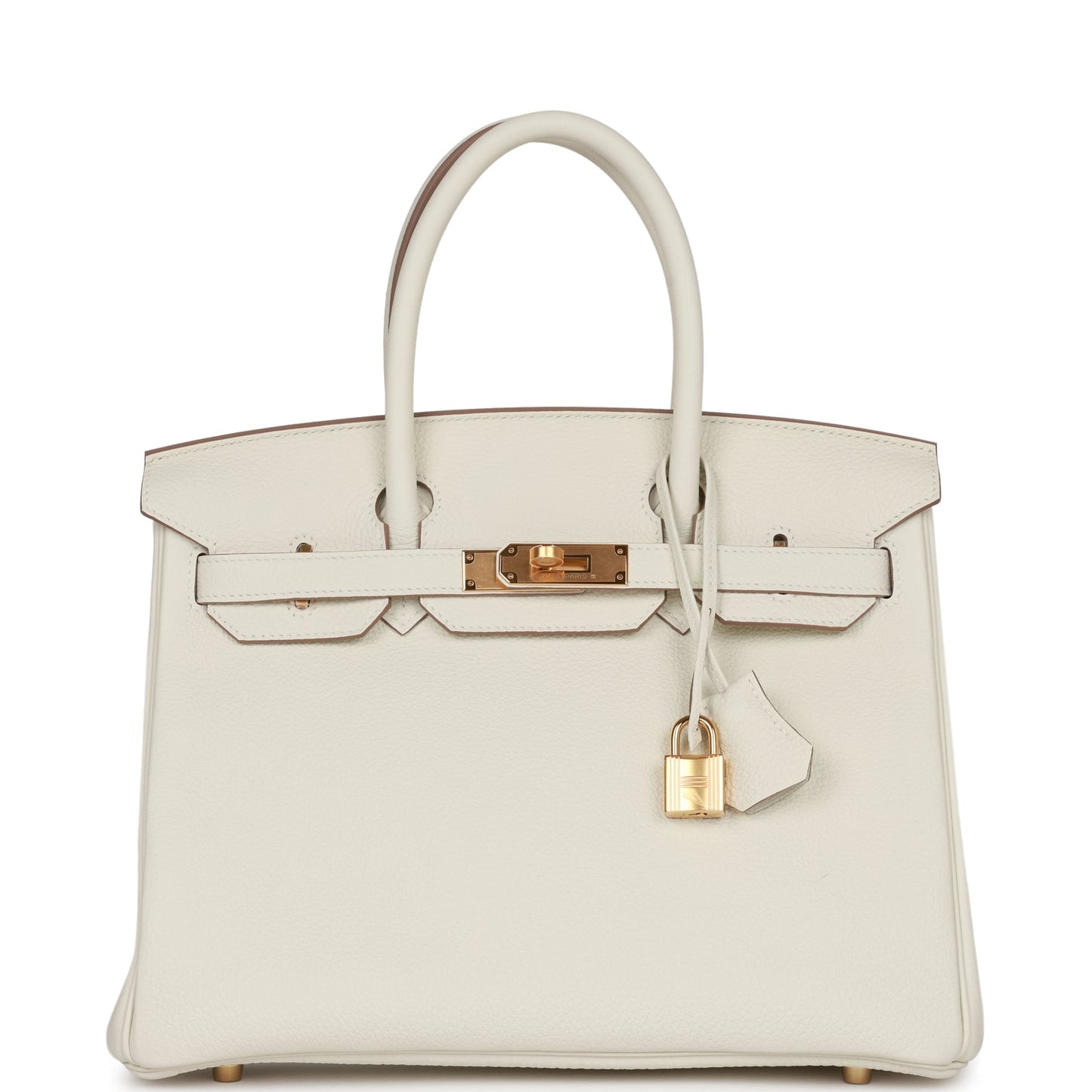 Hermes Birkin 30 Mushroom Togo Gold Hardware